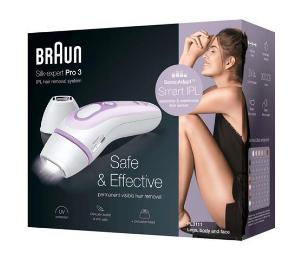 Braun Depilator Silk-expert Pro 3 IPL PL3111 czujnik SensoAdapt™ - 1389590 - zdjęcie 3